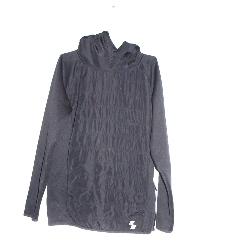 Place Sport  Black Long Sleeve Hooded Jacket Women XXL-16